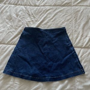 Denim skirt
